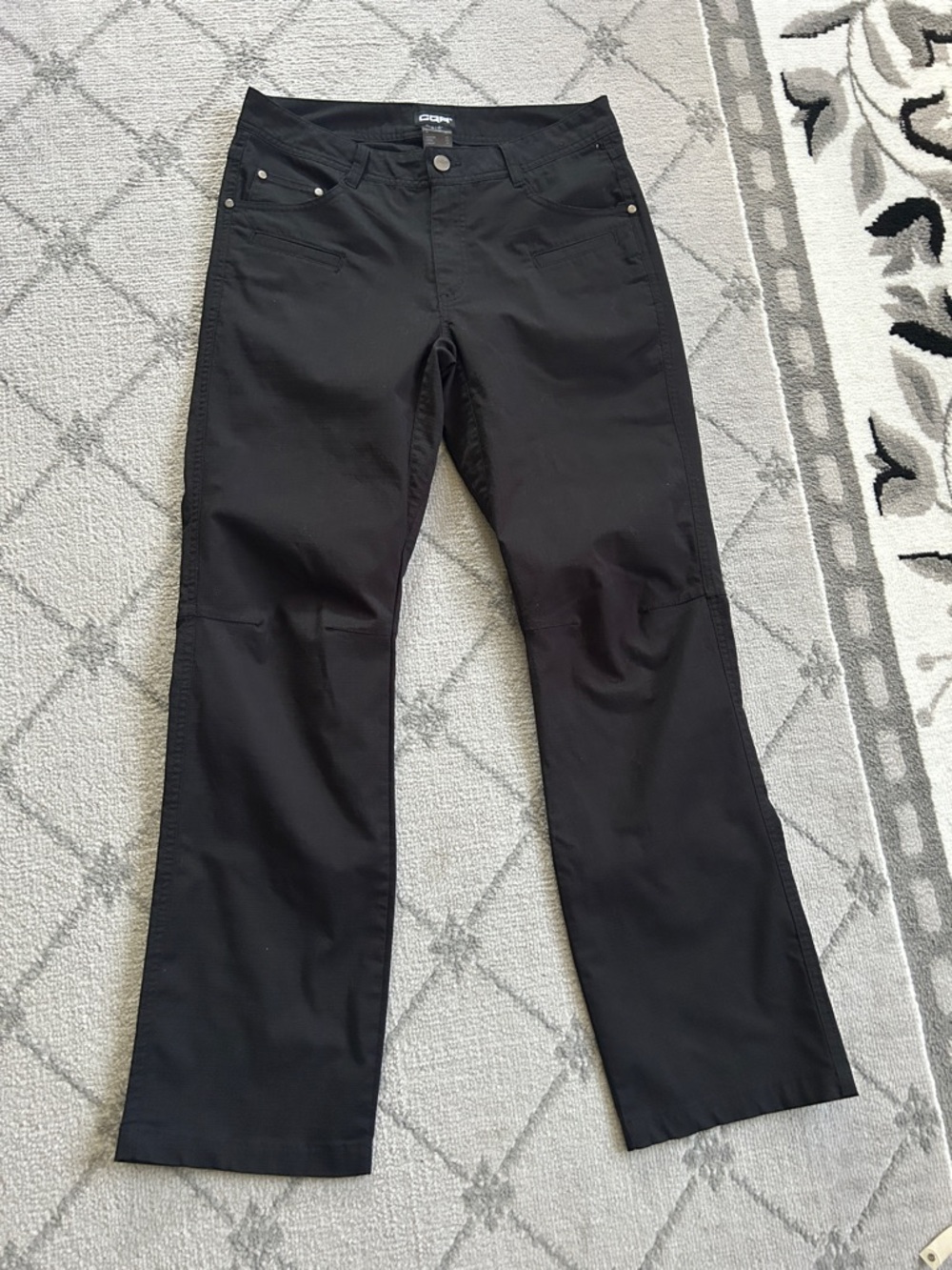 CQR Black Straight-Leg Women’s Pants